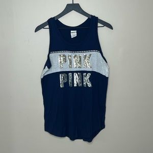 PINK by Victoria’s Secret Sequined Tank